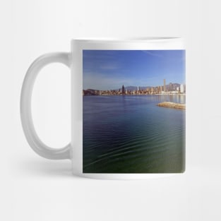 Benidorm Poniente Beach Costa Blanca Spain Mug